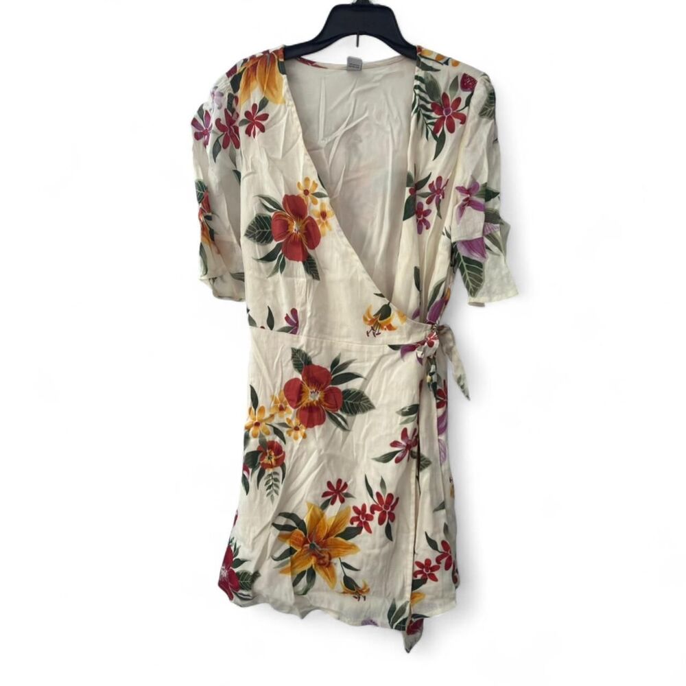 Old navy Women's Tropical Hibiscus Wrap Dress XS